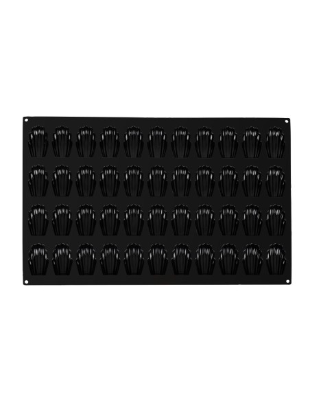 Moule silicone Pavoflex 44 madeleines - Noir