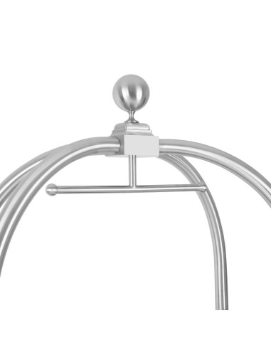 Chariot à bagages Bolero - acier inoxydable, 100 kg