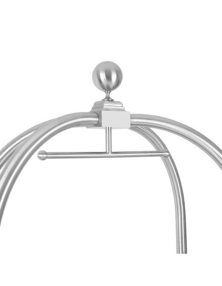 Chariot à bagages Bolero - acier inoxydable, 100 kg