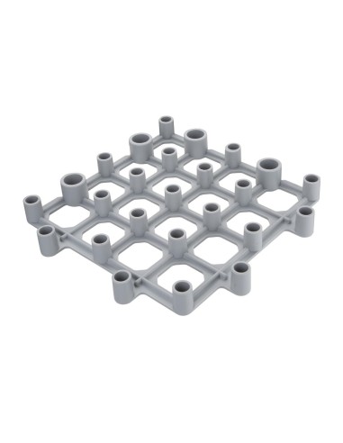 Caillebotis Vogue gris 335 mm - lot de 2