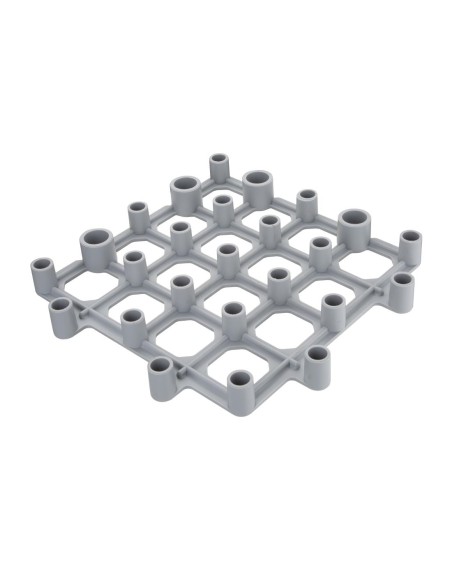 Caillebotis Vogue gris 335 mm - lot de 2
