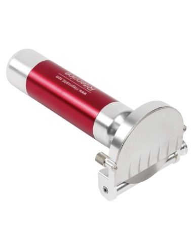 Couteau à kebab métallique Rite Price - 80mm rouge