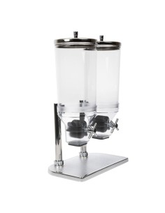 Double distributeur de céréales APS - 2 x 4,5L transparent 2