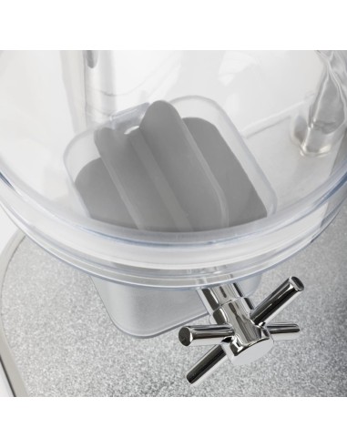 Double distributeur de céréales APS - 2 x 4,5L transparent