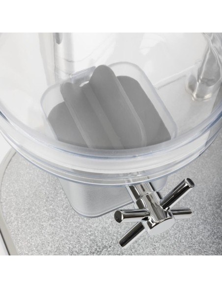 Double distributeur de céréales APS - 2 x 4,5L transparent