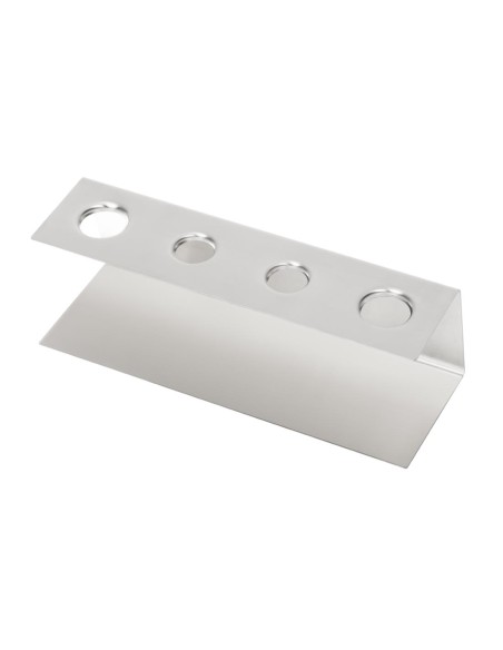 Support cornets de glaces APS - 4 trous inox