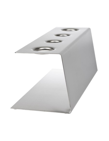 Support cornets de glaces APS - 4 trous inox