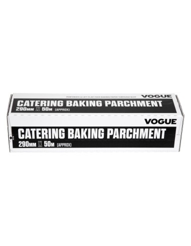Papier sulfurisé Vogue 290 mm x 50 m - antiadhésif 230°C