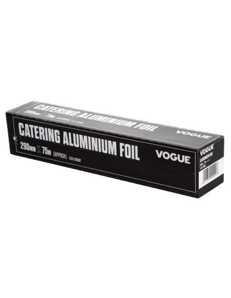 Papier aluminium Vogue 290mm - 75 m en boîte distributrice