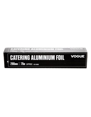 Papier aluminium Vogue 290mm - 75 m en boîte distributrice