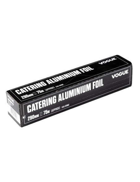 Papier aluminium Vogue 290mm - 75 m en boîte distributrice
