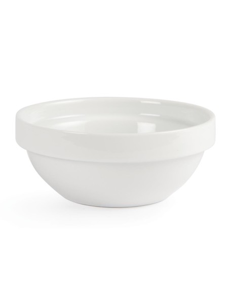 Bols empilables Olympia Whiteware 130mm - lot de 12