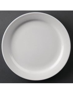 Assiettes à bord étroit Olympia Athena 165mm - lot de 12