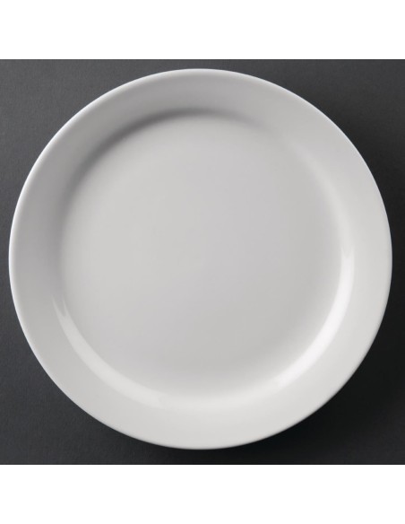 Assiettes à bord étroit Olympia Athena 165mm - lot de 12