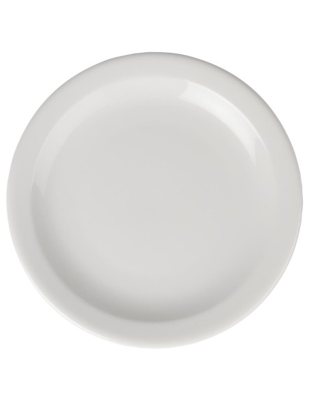 Assiettes Olympia Athena 205mm - lot de 12, garantie vie