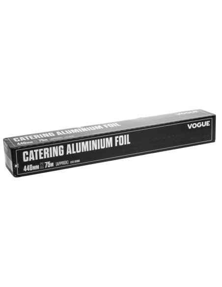 Papier aluminium Vogue 440 mm - 75 m en boîte distributrice