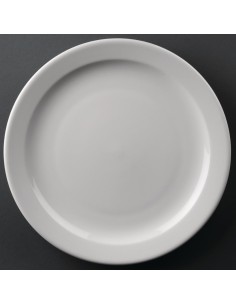 Assiettes Olympia Athena 254mm - lot de 12, garantie à vie