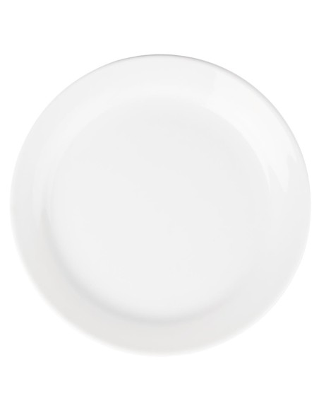 Assiettes à bord étroit Olympia Athena 165mm - lot de 12