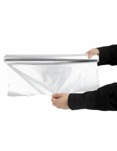 Papier aluminium Vogue 440 mm - 75 m en boîte distributrice