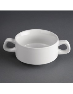 Bols à soupe empilables Olympia Athena 12 pcs - 290 ml