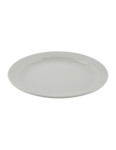Assiettes bord étroit Olympia Athena 226mm - lot de 12