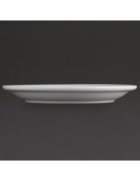 Assiettes à bord étroit Olympia Athena 165mm - lot de 12