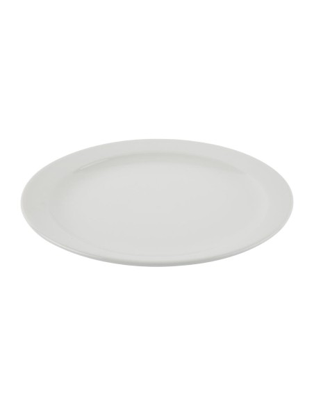 Assiettes Olympia Athena 254mm - lot de 12, garantie à vie