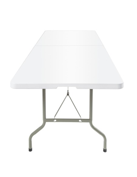 Table pliable Bolero blanche 2430 mm - Optimisez votre espace