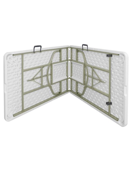 Table pliable Bolero blanche 2430 mm - Optimisez votre espace