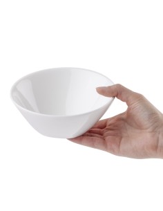 Bols inclinés ovales Olympia Lumina 250 ml - lot de 6 2
