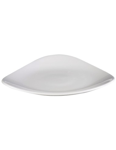 Assiettes triangulaires Churchill Lotus 266 mm - lot de 12