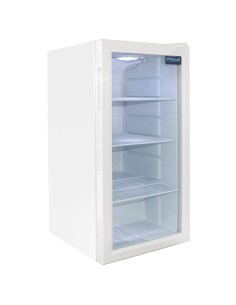 Vitrine réfrigérée Polar Série C 88L - Blanc, 85W