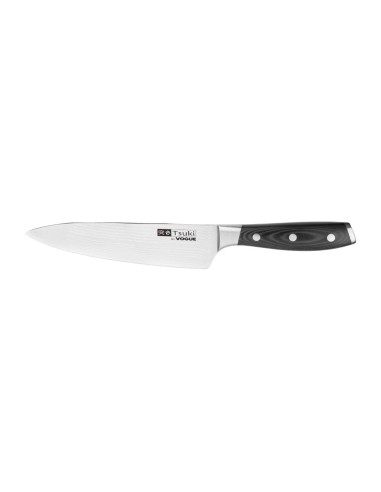 Couteau de chef Vogue Tsuki 205mm - Manche micarta