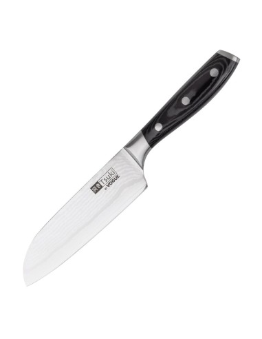 Couteau Santoku Vogue Tsuki 180mm - Acier Damas