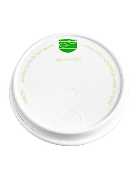 Couvercles Vegware Série 79 pour boissons chaudes - 1000 pcs