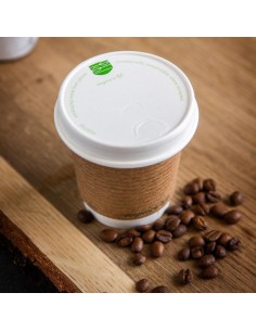 Couvercles Vegware Série 79 pour boissons chaudes - 1000 pcs 2