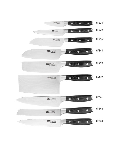 Couteau à découper Vogue Tsuki 203 mm - Haute performance