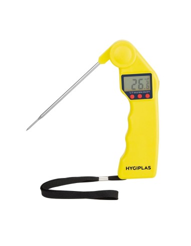 Thermomètre Hygiplas Easytemp jaune - -50°C à +300°C
