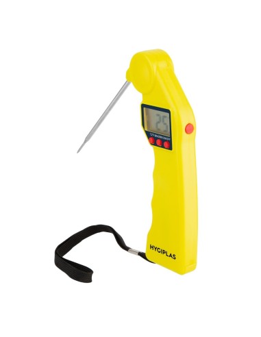 Thermomètre Hygiplas Easytemp jaune - -50°C à +300°C