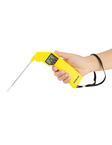 Thermomètre Hygiplas Easytemp jaune - -50°C à +300°C