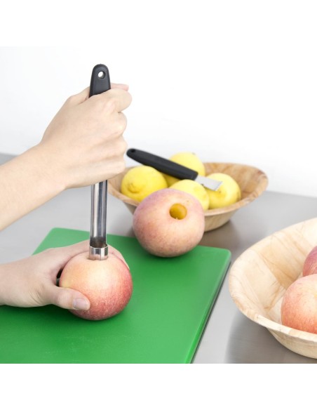 Vide-pommes Vogue - inox 205 mm noir