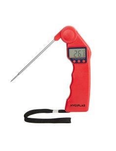 Thermomètre Hygiplas Easytemp rouge - précision ±1°C