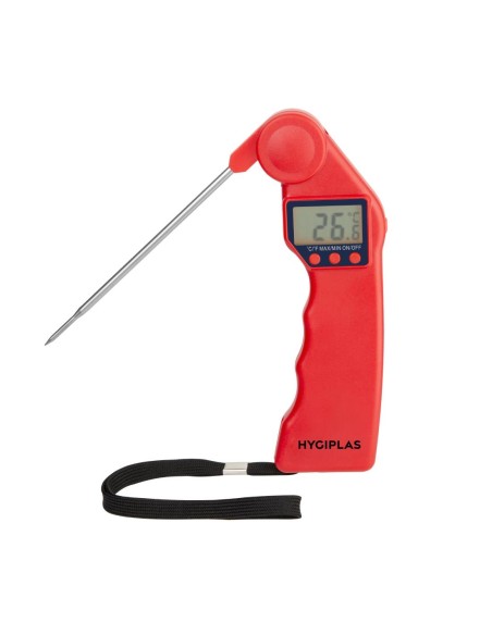 Thermomètre Hygiplas Easytemp rouge - précision ±1°C
