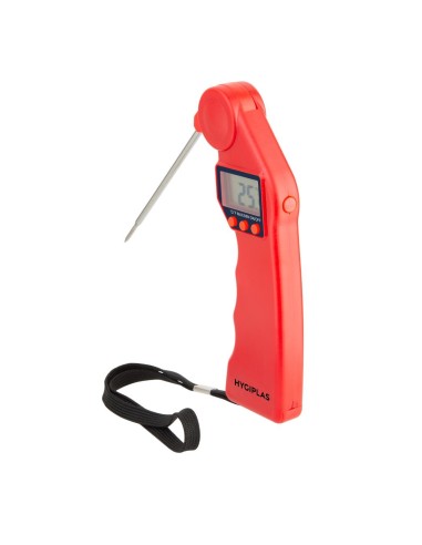 Thermomètre Hygiplas Easytemp rouge - précision ±1°C