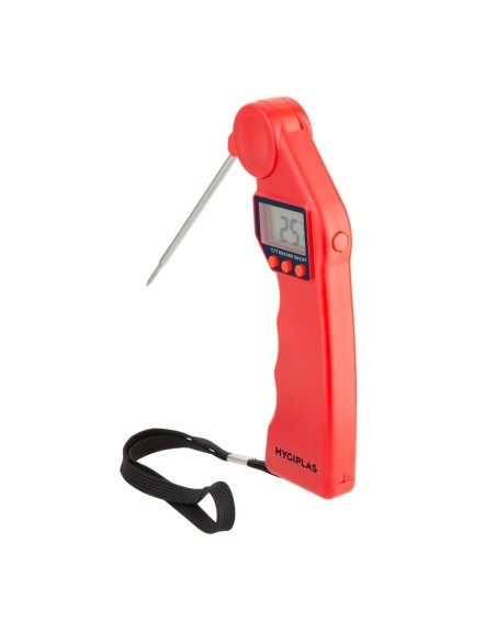 Thermomètre Hygiplas Easytemp rouge - précision ±1°C