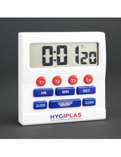 Minuteur grands chiffres Hygiplas - grand écran