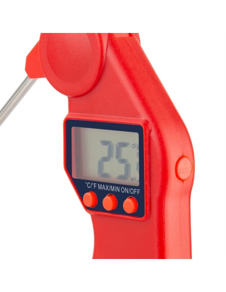 Thermomètre Hygiplas Easytemp rouge - précision ±1°C