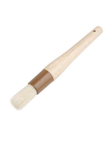 Pinceau à pâtisserie rond Vogue 25mm - Bois durable