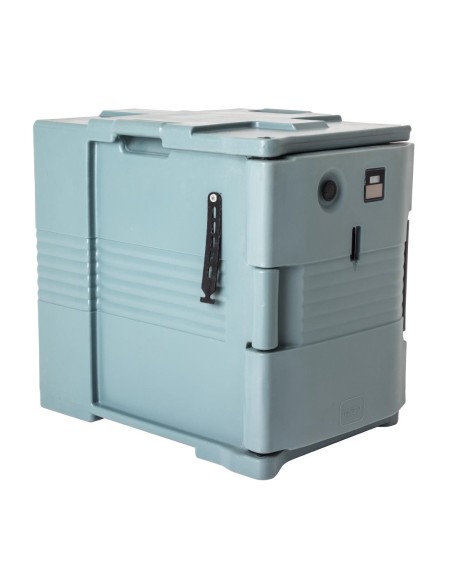 Conteneur isotherme chauffant Cambro Camcart 52L - Bleu