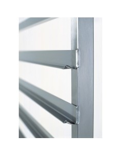 Chariot à glissières GN1/1 Tournus 20 niveaux - Inox certifié NF 2